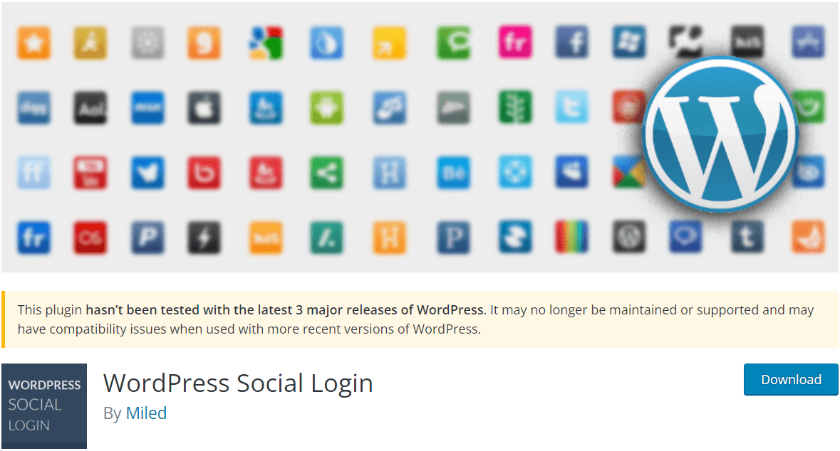 wordpress social login